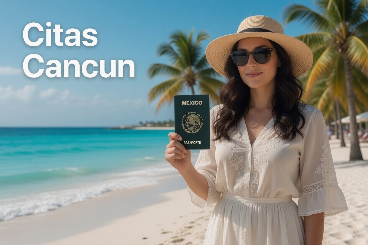 citas pasaporte Cancun
