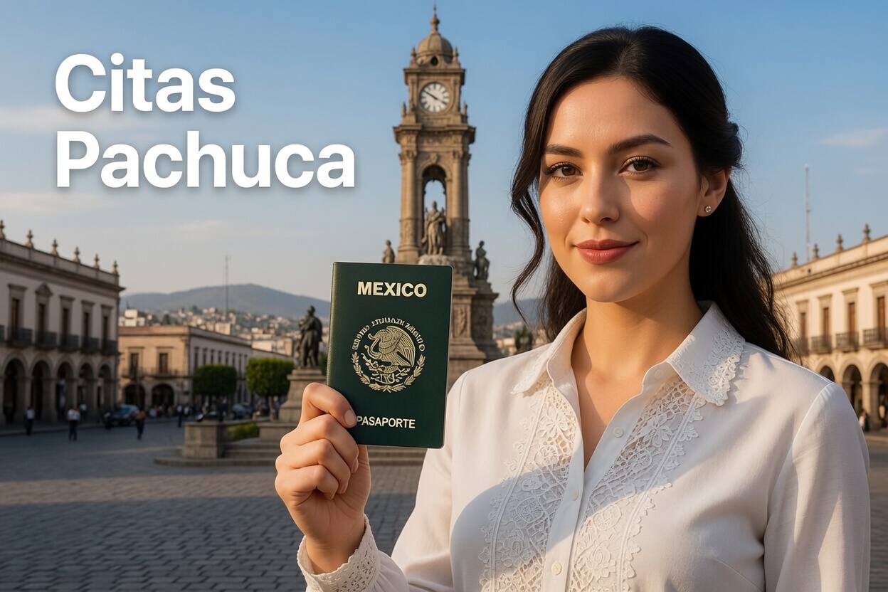 citas pasaporte Pachuca