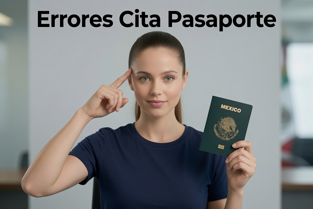 Errores frecuentes antes de acudir a una cita de pasaporte